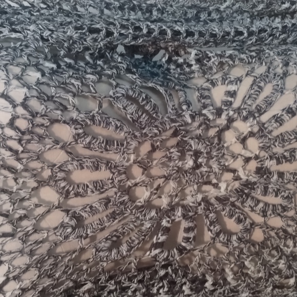 One-of-a-kind Artisan Created Mandela Crochet Top or Swim Coverup - Picture 2 of 5